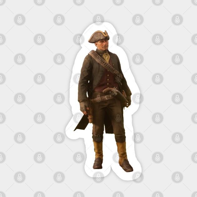 Arthur Morgan - Pirate Outfit Sticker by DILLIGAFM8